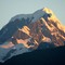 Blick auf die neuseeländischen Alpen