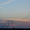 Sun Down on the Power Line Levee