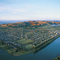 Wairoa viewed from the air.