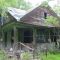 seen better days. cross-gabled vernacular, Coleman Fla  (6-2009)