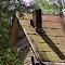 abandoned cracker house roof detail, Coleman the Cracker capitol (8-6-2011)