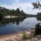 Looking down the Suwannee River