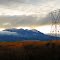 Mount Ruapehu visto da Desert Rd
