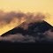 End of the day - Mount (Volcano) Ngauruhoe, Tongariro volcanic complex - North Island, New Zealand.