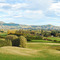 Panorama - south of Dunedin from Taieri Gorge railway