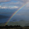 Rainbow on Lake Te Anau
