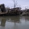 Dutch Gap, James River near Richmond. Tugboat graveyard
