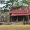 Split rail & stone fencing