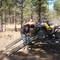 Unloading at Fly Lake Lookout