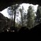 Looking out of Hidden Forest cave