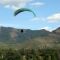 Parasail over Longsword winery landing zone