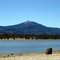 Cougar Peak behind Cottonwood Reservoir to NW