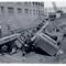 Coal handling crane wreck at the KVP Mill