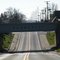 Blakeslee OH Looking South at the Train Viaduct Close Up