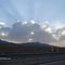 sunset tehran qom h.way- غروب اتوبان قم تهران