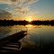 Summer sunset on Crystal Lake