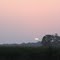 Sunrise over the corn, Mentone, Indiana, Headquarters of the Popular Rotercraft Organization (PRA)