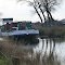 Containerschip (Dreamboat) op het kanaal Gent-Oostende