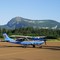 Hoonah Airport.  Commercial air service links Hoonah with Juneau and other nearby communities.