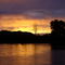 Sunrise over Walker Island, Columbia River