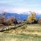 Fall season looking toward Halfway and Wallowa Mountains