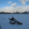 Plow in the snow