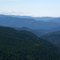 Looking across Oregon's Klammath Mountains toward Gold Beach