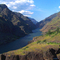 Snake River just above Hells Canyon Dam