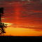 Sunset along IL Route 64