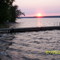sunset at tutle point, pymatuning state park