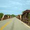 2011, Grant, OK, USA - 2011, Grant, OK, USA - crossing Salt Fork river