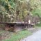 old ruin railroad bridge