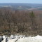 Northward from East Rocks on Hawk Mountain