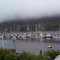 Port Alexander boat dock from boardwalk.