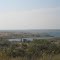 View of Lake from top of hill