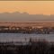 Alaska Range behind Fort Wainwright - 200912LJW