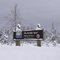 Park entrance sign at Glacier Bay National Park