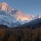 Alpenglow in Fall