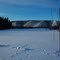 Ice Road Crossing Jim River