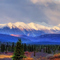 Nightfall near Cantwell, Alaska