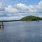Mouth of Kasigluk River, people fishing for Silver Salmon