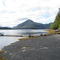 Looking at SW end of Evans Island