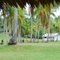 The 'coconut green' and the church at Orotoaba