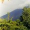 View of Steep side of Mt ULAWUN Volcano, also called The FATHER Volcano, viewed from ULAMONA Village area in WNBP, PNG, on 28-10-2000