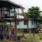 Local Villages Residences at ULAMONA Village in Expectation Strait in WNBP, PNG, on 28-10-2000
