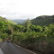 Scenery on the very narrow north side road