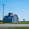 Steel sided Barn