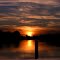 Ciechanów - sunset over river Odra. *YS*