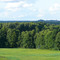 View for the Drawsko Landscape Park, Drawsko lake and Czaplinek near Siemczyno village, panorama