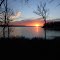 Sunrise over Stockton Lake